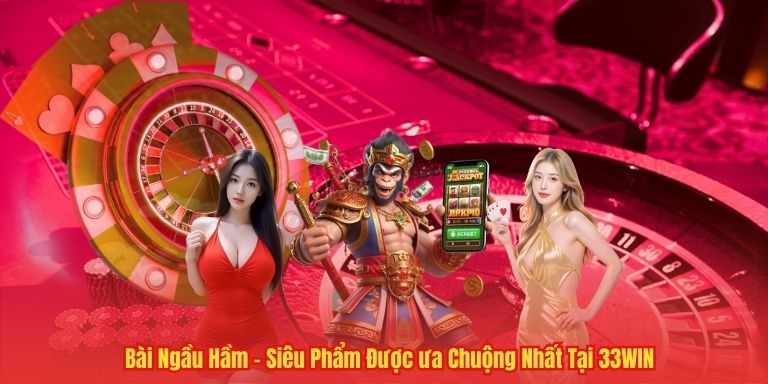 Bài Ngầu Hầm – Siêu Phẩm Được ưa Chuộng Nhất Tại 33WIN
